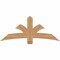 Ekena Millwork Davenport Timber Gable Bracket, Western Red Cedar, 60"W x 25"H x 1 1/2"D x 5 1/2"F, 10/12 Pitch GBW060X25X0206DAV00SWR - alternate 1